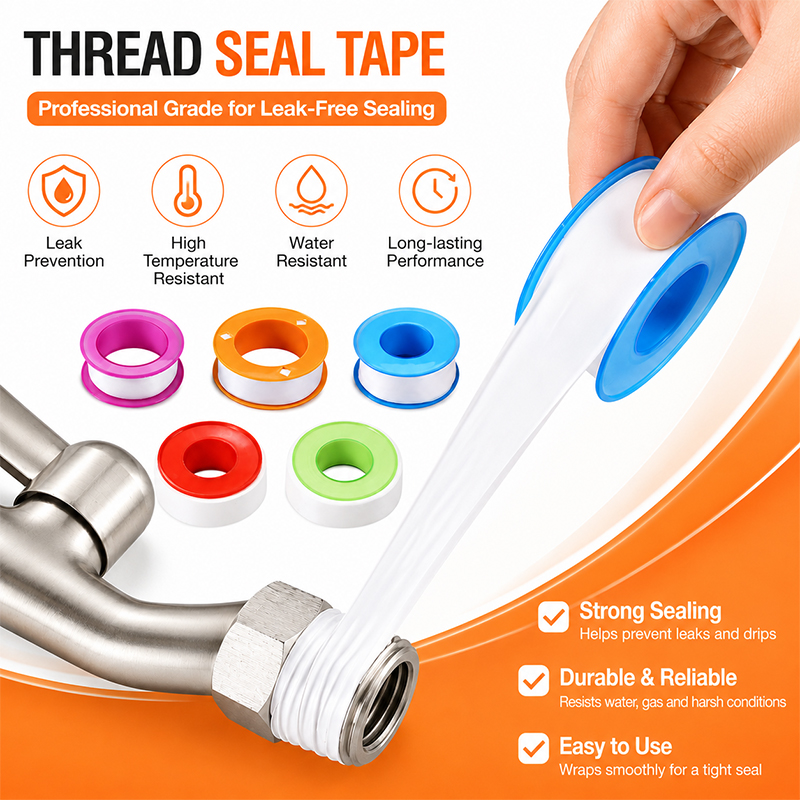 Plumbing Tape Ptfe - 5 قطع من شريط إحكام PTFE