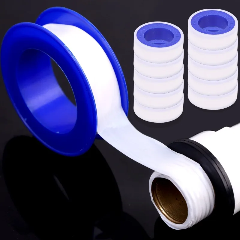 Plumbing Tape Ptfe - 5 لفات/عبوة شريط عزل خيوط السباكة