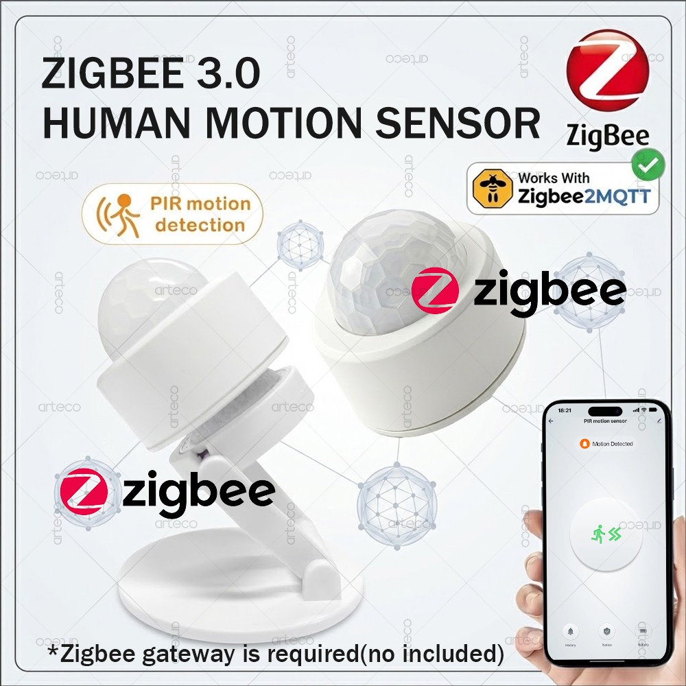 Home Improvement And Hardware - مستشعر حركة صغير بتقنية Zigbee 3.0،