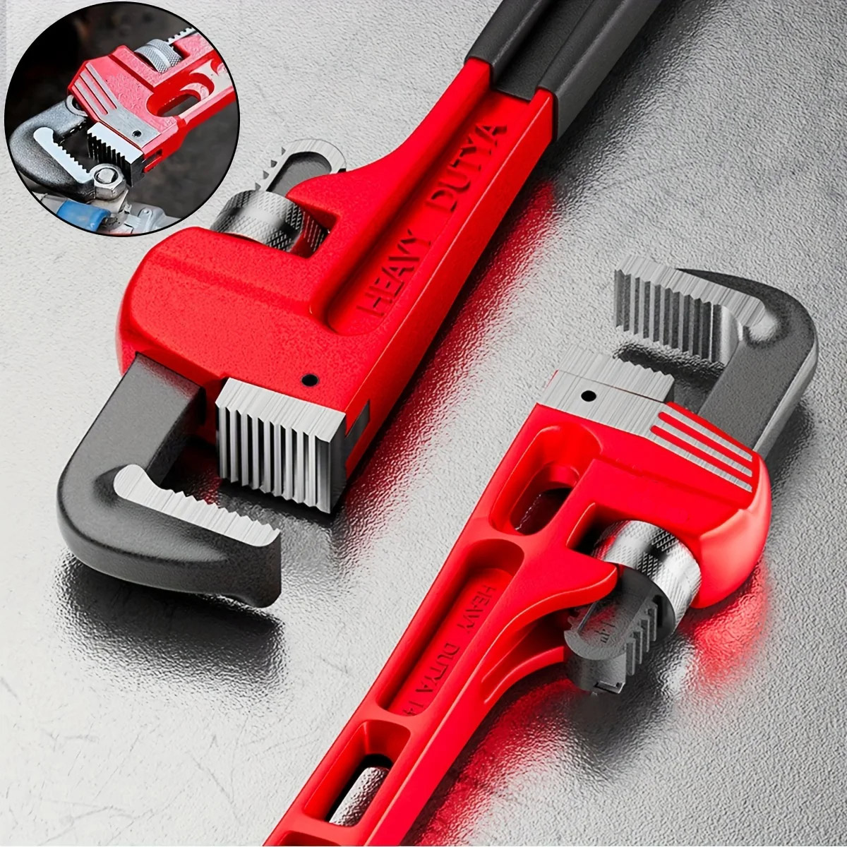 Pipe Wrench Adjustable - مفتاح أنابيب ثقيل الوزن مقاس 12