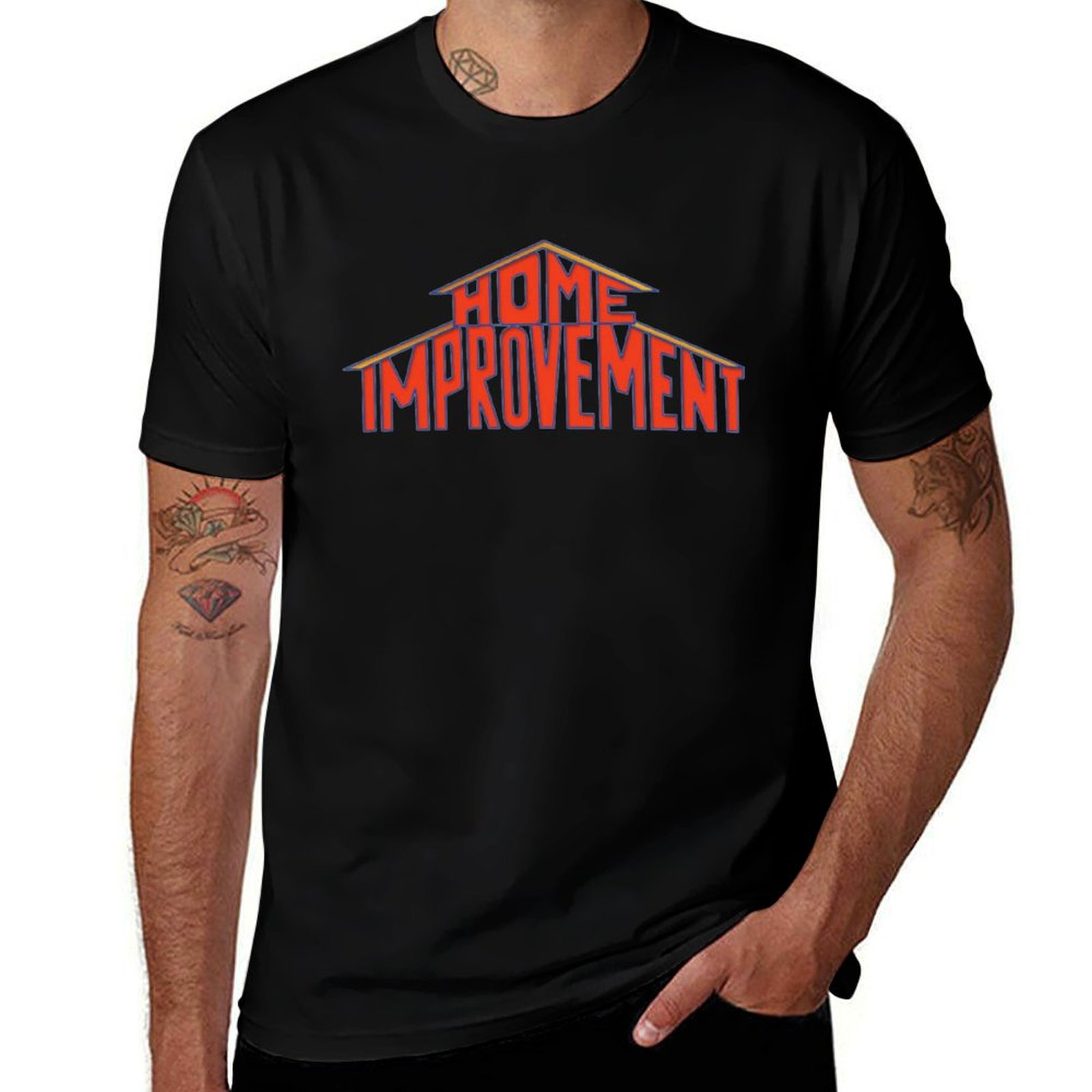 Home Improvement Logo - تي شيرت بشعار Home Improvement من