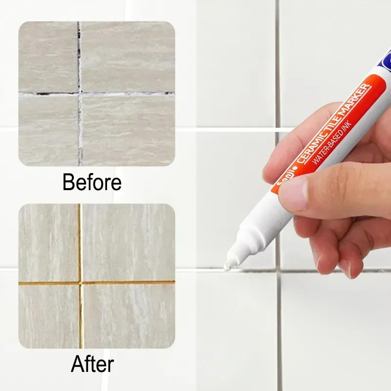 Tile Grout Repair - قلم ماركر للبلاط مقاوم للماء بـ