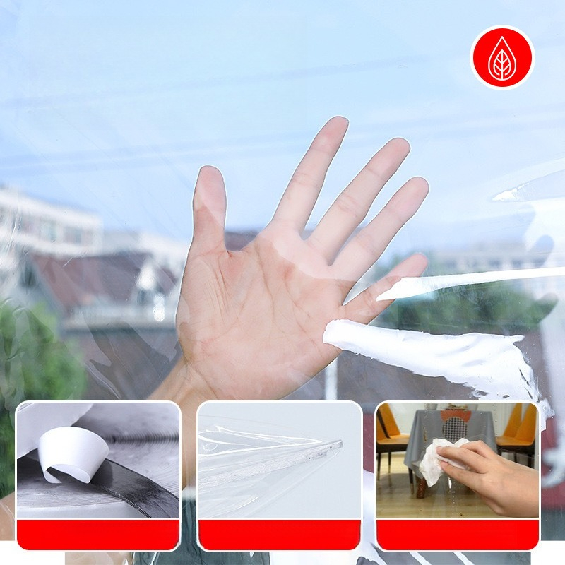 شاشات نافذة شتوية شفافة مانعة  - مراجعة Window Insulation Film وسعره