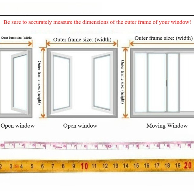 شاشات نافذة شتوية شفافة مانعة  - مراجعة Window Insulation Film وسعره