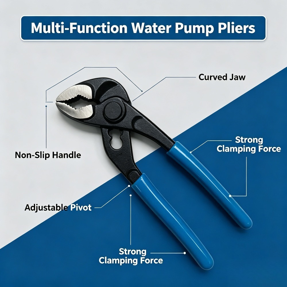 كماشة مضخة مياه عالمية سريعة ا - مراجعة Pipe Wrench Adjustable وسعره