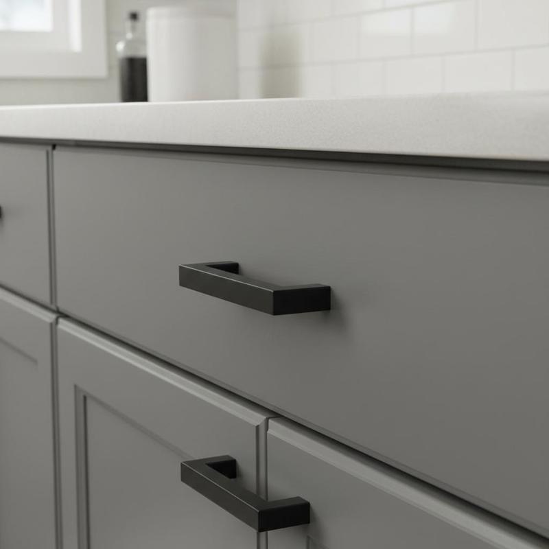 مقابض أدراج مربعة نحيفة بمسافة - مراجعة Home Improvement Center وسعره