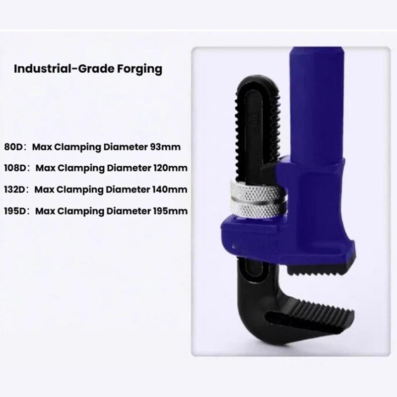 مفتاح أنابيب تلسكوبي متين بمقب - مراجعة Pipe Wrench Adjustable وسعره