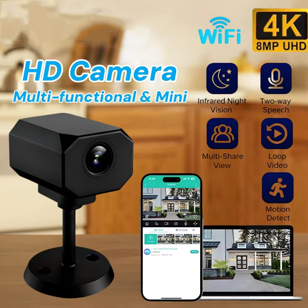 كاميرا أمان WiFi بدقة 4K للمنز - مراجعة Home Improvement And Hardware وسعره