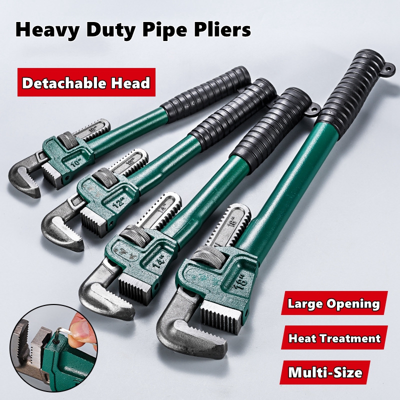 الثقيلة الكربون الصلب مستقيم ا - مراجعة Pipe Wrench Adjustable وسعره