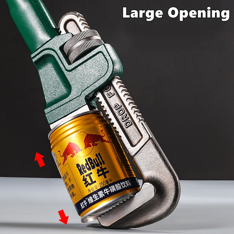 الثقيلة الكربون الصلب مستقيم ا - مراجعة Pipe Wrench Adjustable وسعره