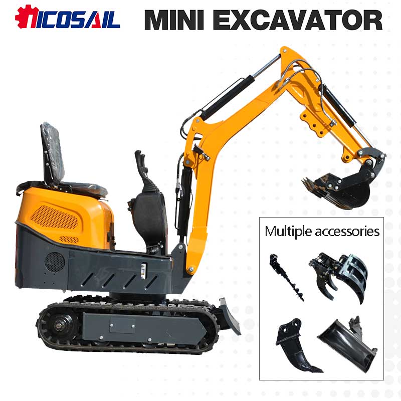 حفارة صغيرة 1.2 طن بشهادة CE E - مراجعة Home Improvement Jobs وسعره