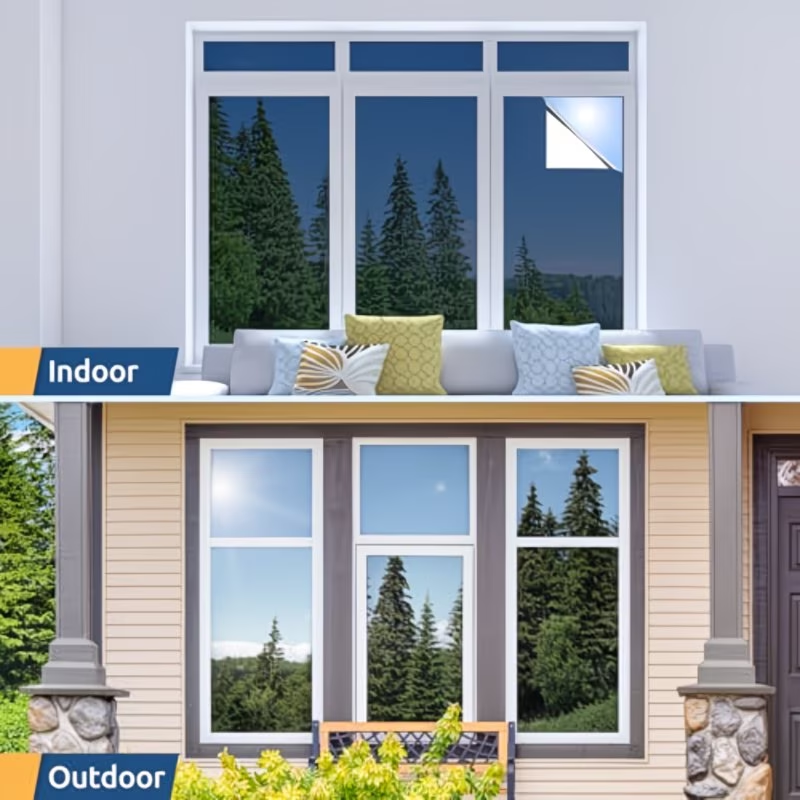 فيلم عاكس للشمس، عازل للحرارة، - مراجعة Window Insulation Film وسعره