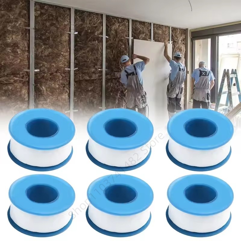 1/5/10 قطع شريط PTFE لاصق لعزل - مراجعة Plumbing Tape Ptfe وسعره