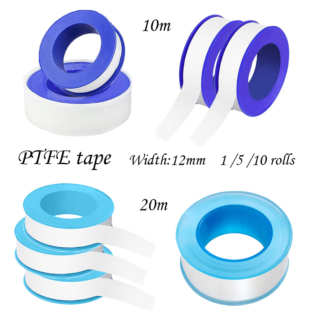 1-10 قطعة PTFE السباكين الشريط - مراجعة Plumbing Tape Ptfe وسعره