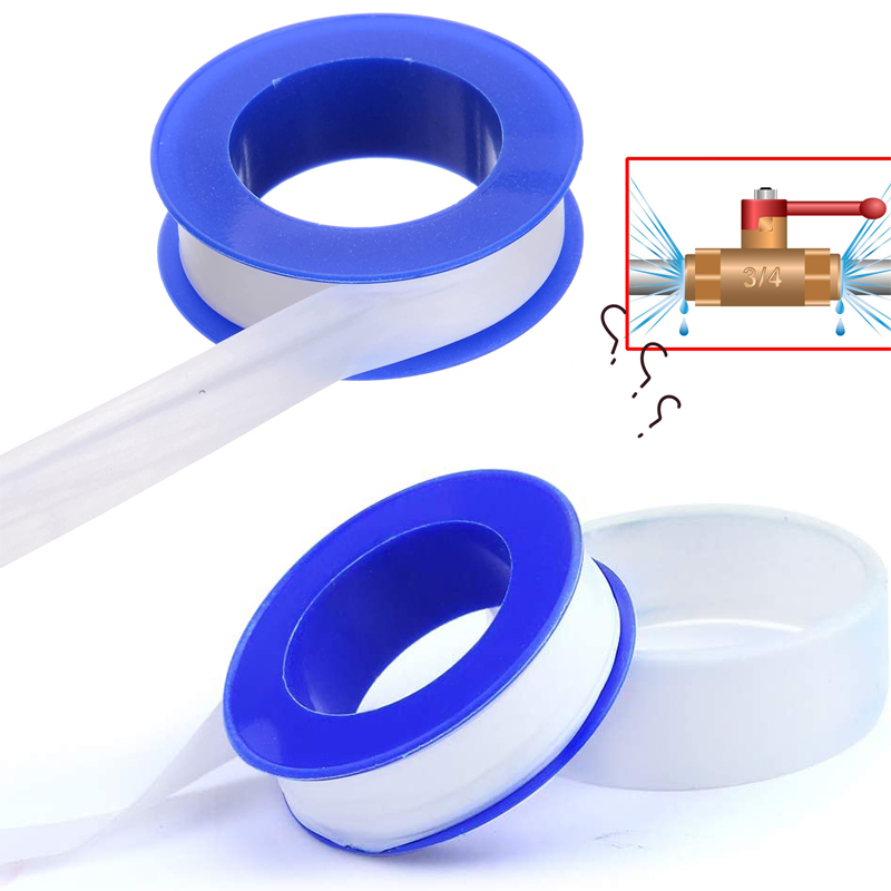 1-10 قطعة PTFE السباكين الشريط - مراجعة Plumbing Tape Ptfe وسعره