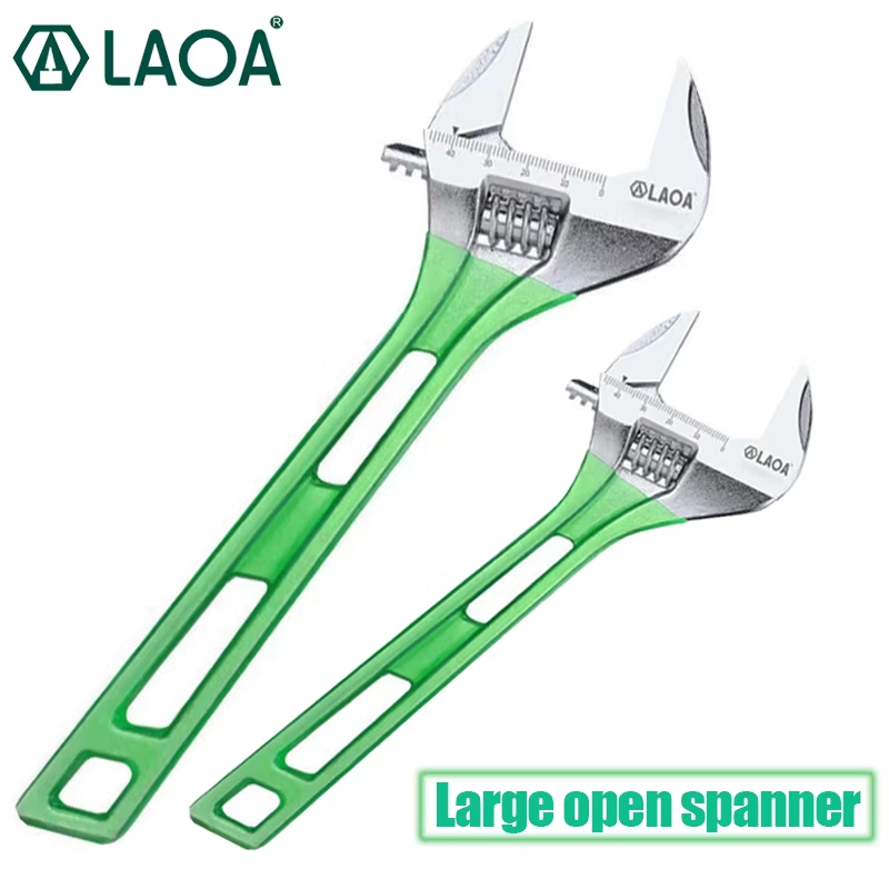LAOA مفتاح ربط قصير قابل للتعد - مراجعة Pipe Wrench Adjustable وسعره