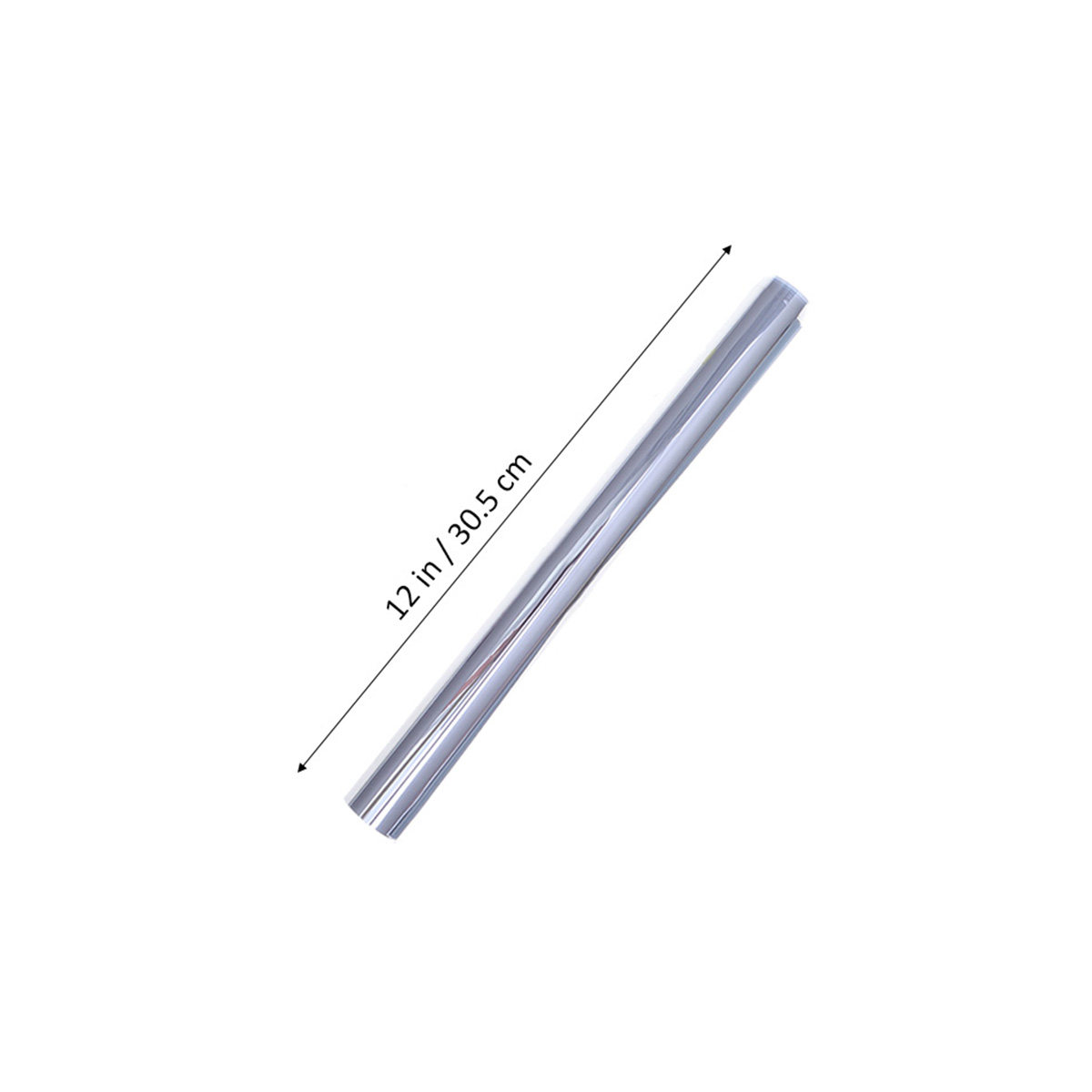 1 متر × 0.1 متر ملصق نوافذ بلا - مراجعة Window Insulation Film وسعره