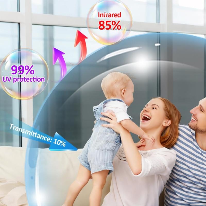 فيلم نافذة 40 × 200 سم للتحكم  - مراجعة Window Insulation Film وسعره