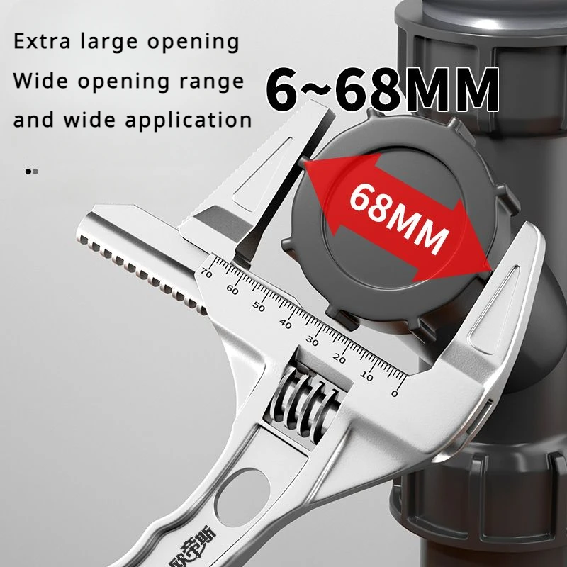 مفتاح ربط قابل للتعديل متعدد ا - مراجعة Pipe Wrench Adjustable وسعره