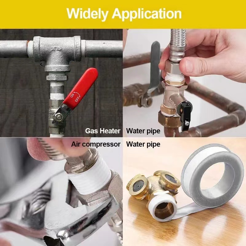 2/5 قطع شريط عزل صناعي PTFE مق - مراجعة Plumbing Tape Ptfe وسعره