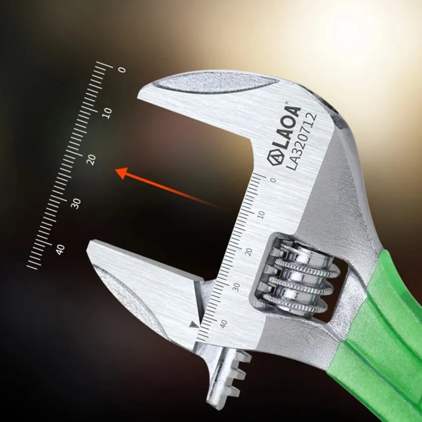 LAOA افتتاح كبير مفتاح قابل لل - مراجعة Pipe Wrench Adjustable وسعره