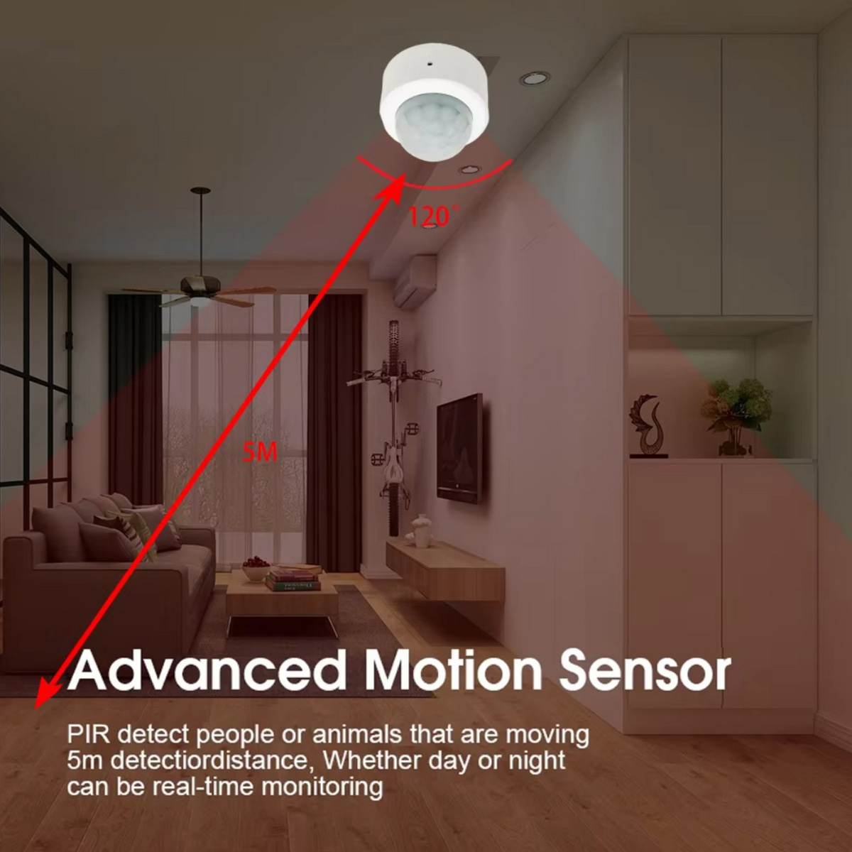 مستشعر حركة صغير Zigbee3.0 لاس - مراجعة Home Improvement And Hardware وسعره