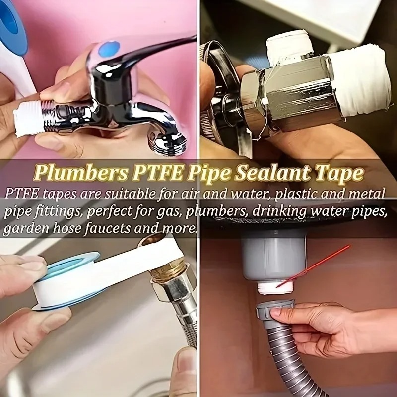 شريط لاصق مانع للتسرب للمواسير - مراجعة Plumbing Tape Ptfe وسعره