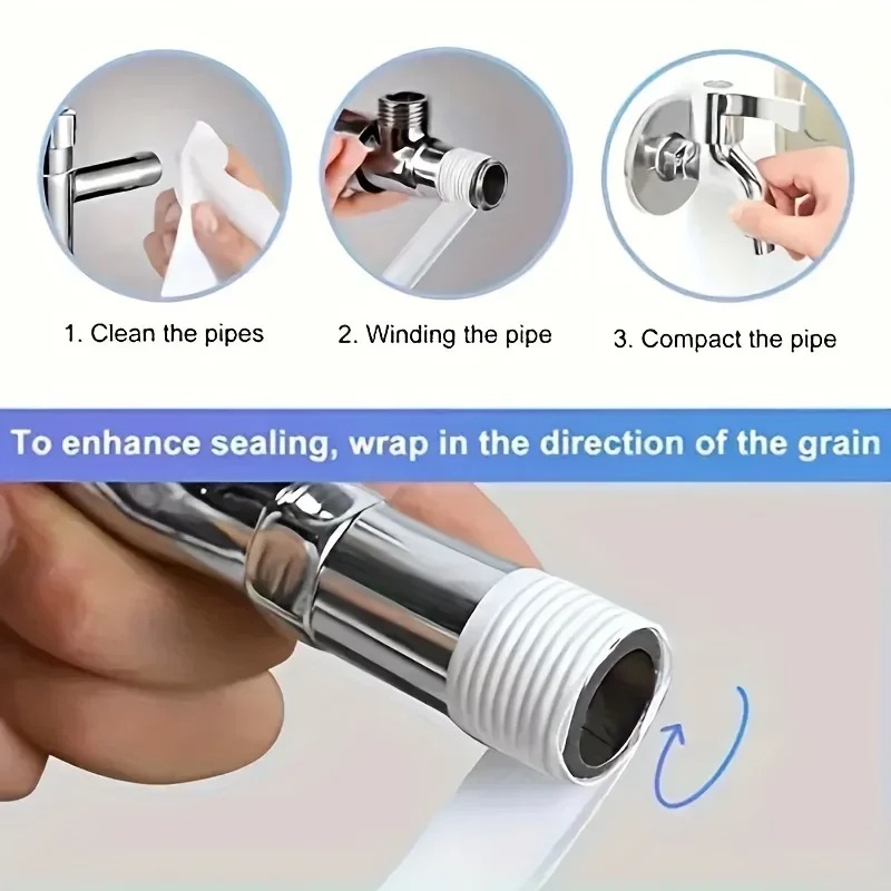 شريط لاصق مانع للتسرب للمواسير - مراجعة Plumbing Tape Ptfe وسعره